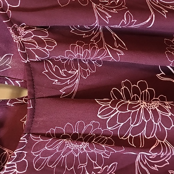 41 HAWTHORN Floral 3/4 Sleeve Shirt - Picture 4 of 8